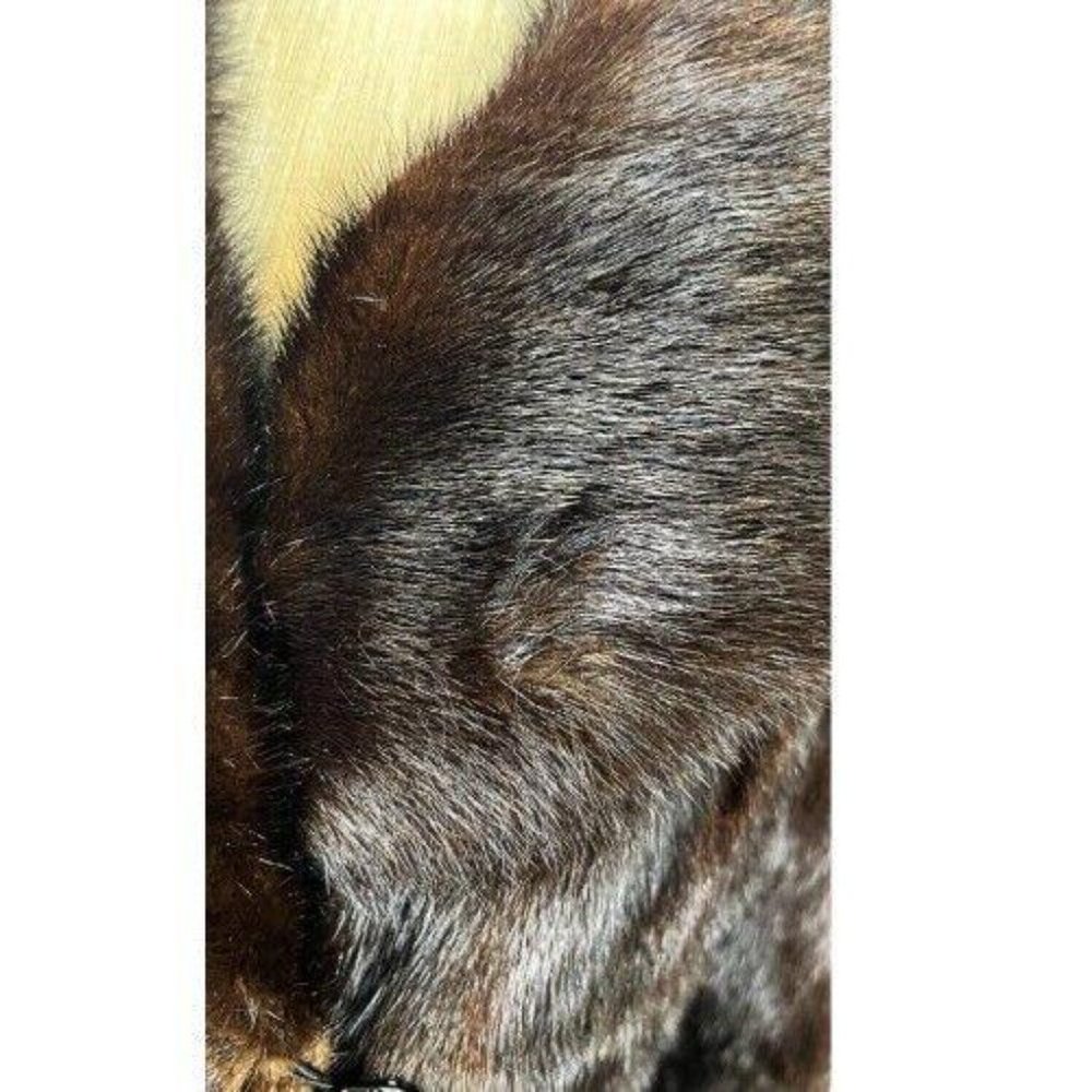 BIRGER CHRISTENSEN MINK MIDI SWING COAT M/L - Picture 4 of 16